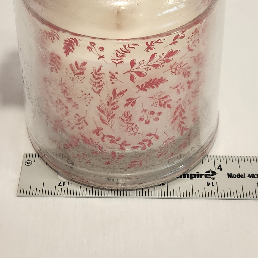 Debi Lilley Design Toile Cloche Candle NIP Spiced Cranberry 9 oz - Picture 6 of 7
